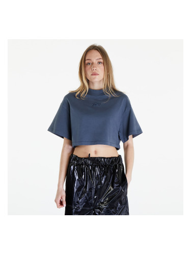 Тениска Reebok Washed Cropped Tee Washed Stone Blue S