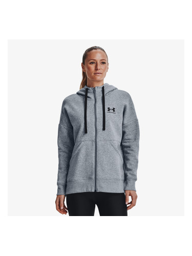 Суитшърт Under Armour Rival Fleece Fz Hoodie Gray XS