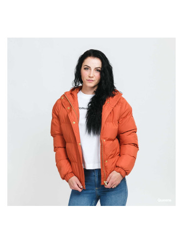 Яке Urban Classics Ladies Hooded Puffer Jacket Orange XS