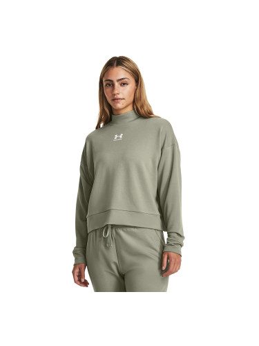 Суитшърт Under Armour Rival Terry Mock Crew Grove Green M