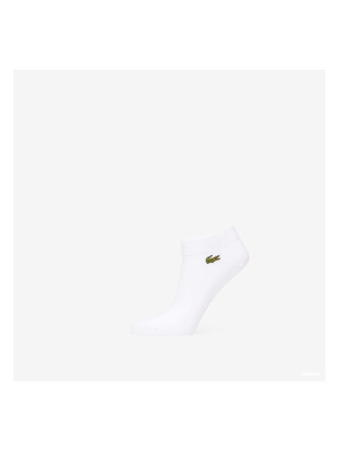 LACOSTE SPORT Low-Cut Socks White 43-46