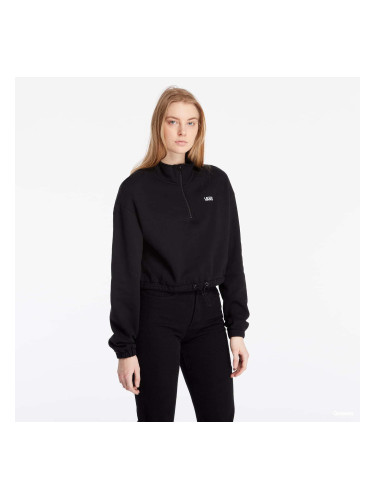 Суитшърт Vans Left Chest Half Zip Fleece Black L