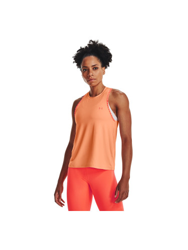 Under Armour Knockout Novelty Tank Orange L