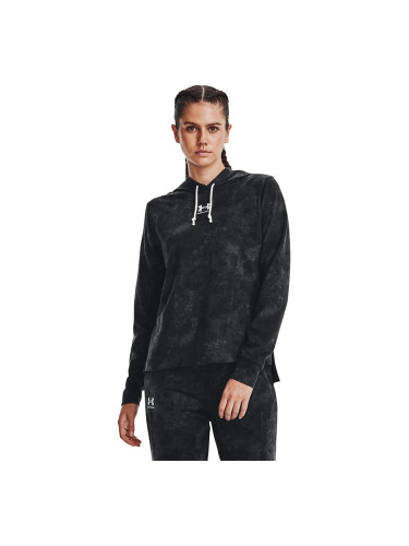 Суитшърт Under Armour Rival Terry Print Hoodie Black M