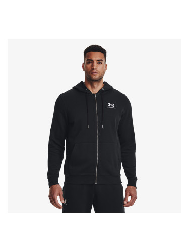 Суитшърт Under Armour Essential Fleece Fz Hood Black M