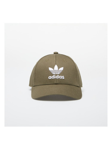 Шапка adidas Trefoil Baseball Cap Olive Strata/ White OSFM