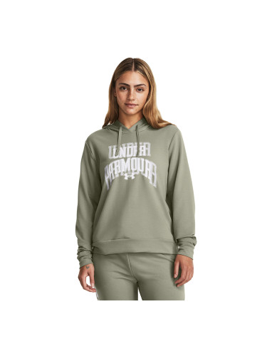 Суитшърт Under Armour Rival Terry Graphic Hdy Grove Green L