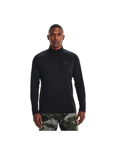 Тениска Under Armour Tech 2.0 1/2 Zip Black L