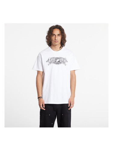 Тениска Thrasher T-Shirt Mag Banner For. White M