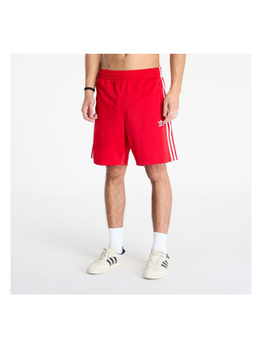 adidas Adicolor Firebird Shorts Better Scarlet/ White S