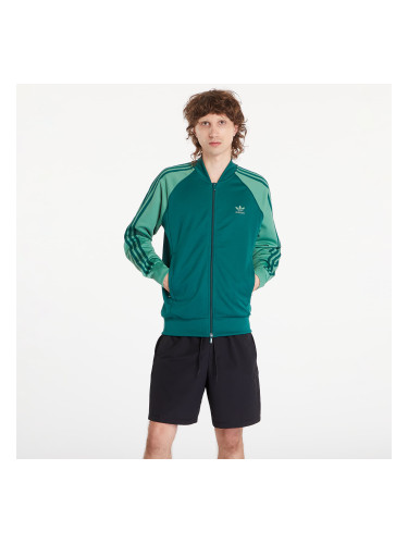 Суитшърт adidas Adicolor Classics Track Top Collegiate Green/ Preloved Green S