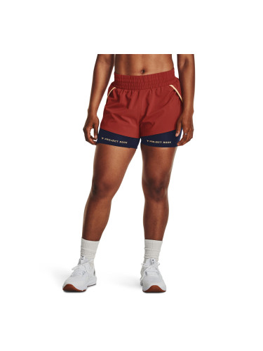 Къси панталони Under Armour Project Rck Flex Short Heritage Red XS