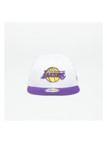 Шапка New Era Los Angeles Lakers Crown Team 9FIFTY Snapback Cap Optic White/ True Purple M-L