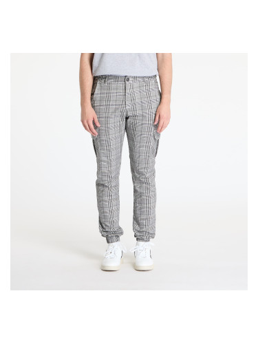 Панталони Urban Classics AOP Glencheck Cargo Jog Pants Grey S