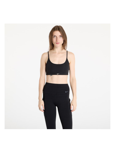 Сутиени Nike Sportswear Classic Women's Light-Support Lightly Lined Ribbed Scoop-Neck Bra Black/ Black/ Black/ Sail XL