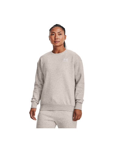 Суитшърт Under Armour Essential Fleece Crew Ghost Gray Light Heather M