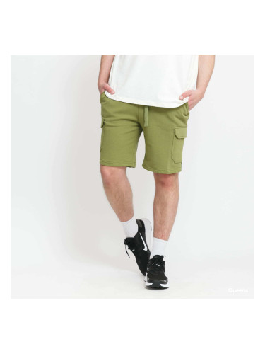 Къси панталони Urban Classics Organic Cargo Sweatshorts Green S