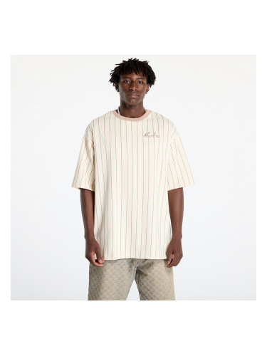 Тениска New Era Pinstripe Oversized Tee UNISEX Light Cream S