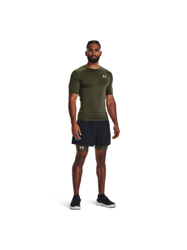 Тениска Under Armour Hg Armour Comp Ss Marine Od Green XXL