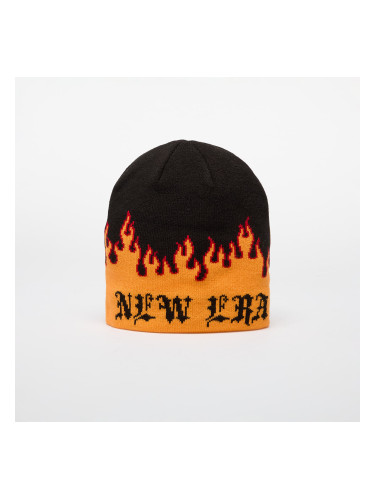 Шапка New Era Knit Thin Flame Skull Knit Tennessee Orange Universal