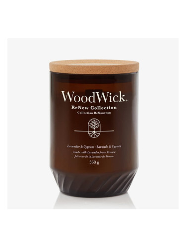 WoodWick Large ReNew Candle - Lavender & Cypress Universal