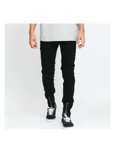 Панталони Sixth June Skinny Destroyed Denim Black W29