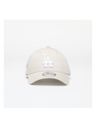 Шапка New Era Los Angeles Dodgers MLB Side Patch 9FORTY Adjustable Cap Stone/ White Universal