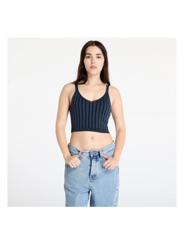 Calvin Klein Jeans Plated Sweater Bralette Blue L