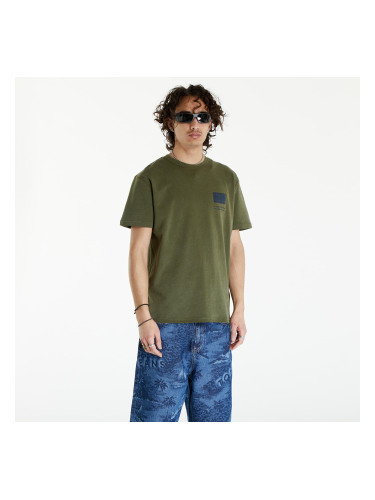 Тениска Tommy Jeans Regular Essential Flag Tee Drab Olive Green M