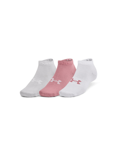 Under Armour Essential Low Cut 3-Pack Pink Elixir M