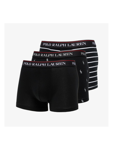 Ralph Lauren Classics 3 Pack Trunks Black/ Black/ White/ Black S