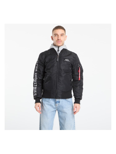 Яке Alpha Industries MA-1 D-Tec SE Black / Grey M