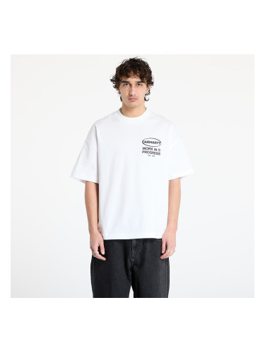 Тениска Carhartt WIP S/S Body Of Work T-Shirt UNISEX White/ Black S