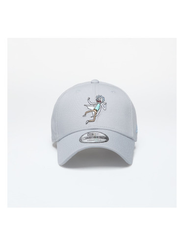 Шапка New Era x Rick And Morty 9Forty Strapback Dolphin Gray Universal