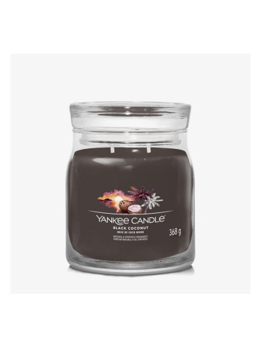 Yankee Candle Signature Medium Jar 2 Wicks - Black Coconut Universal