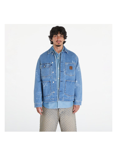 Яке Carhartt WIP Stamp Jacket UNISEX Stamp Print/ Blue Bleached S