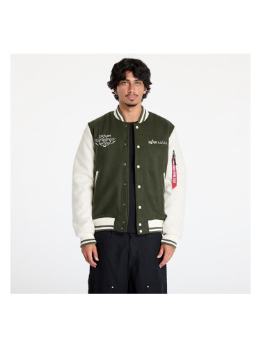 Яке Alpha Industries Varsity Air Force Jacket Dark Olive XL