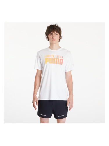 Тениска PUMA Run Favorties Forever Faster Tee M White L