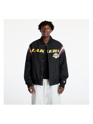 Яке New Era Los Angeles Lakers NBA Panel Bomber Jacket UNISEX Black/ Canary Yellow L