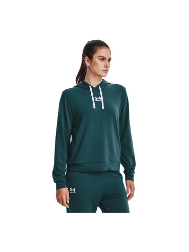 Суитшърт Under Armour Rival Terry Hoodie Tourmaline Teal S