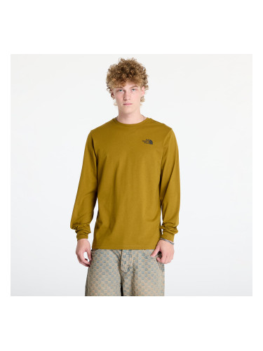 Тениска The North Face M L/S Box Nse Tee Moss Green L