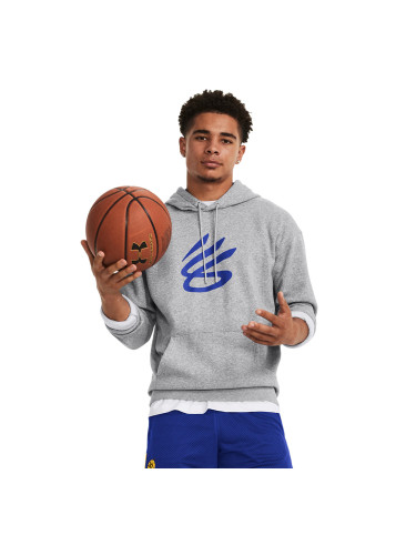 Суитшърт Under Armour Curry Splash Hoodie Mod Gray Full Heather L