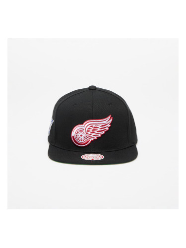 Шапка Mitchell & Ness NHL Top Spot Snapback Detroit Red Wings Black OS