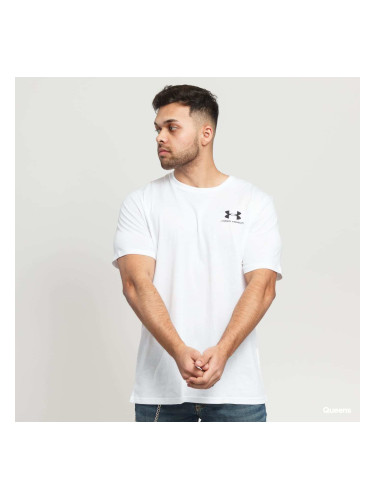 Тениска Under Armour Sportstyle Left Chest SS Tee White S