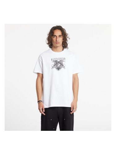 Тениска Thrasher T-Shirt Eaglegram White M