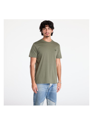 Тениска FRED PERRY Crew Neck T-Shirt Laurel Wreath Green / Night Green S