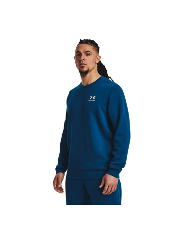 Суитшърт Under Armour Essential Fleece Crew Varsity Blue L