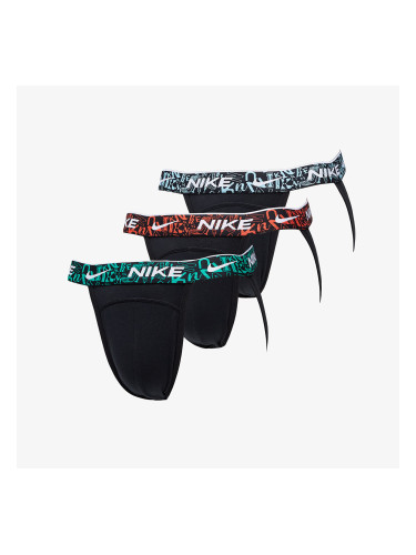 Nike Dri-FIT Everyday Cotton Stretch Jock Strap 3-Pack Multicolor M