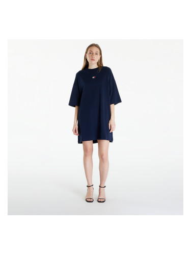 Рокля Tommy Jeans Badge Tee Dress Dark Night Navy S