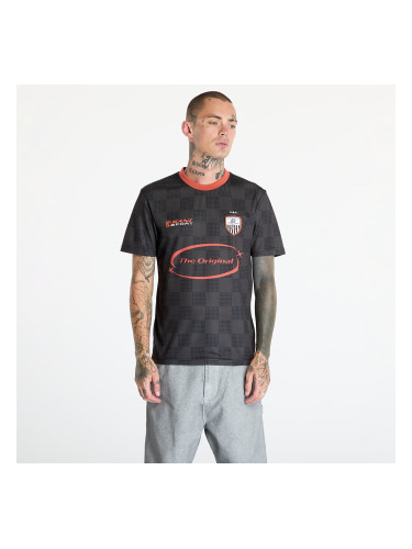 Тениска Karl Kani OG Sport Star Check Trikot Black/ Red M
